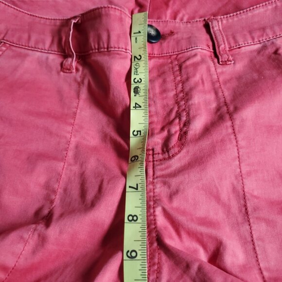 Cabi I Hutton Nantucket Red Jogger Pants Sz 8 - Picture 8 of 15